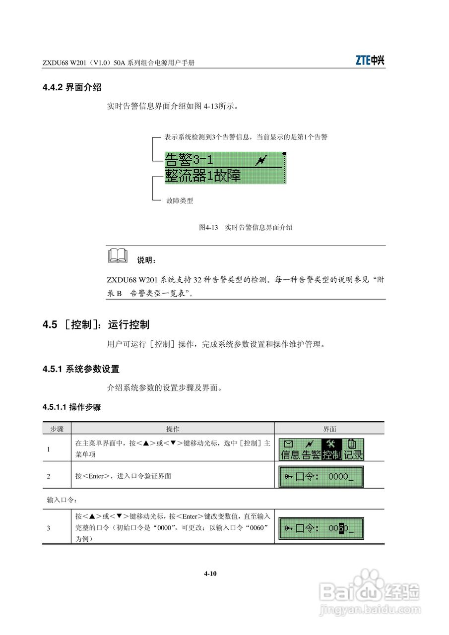 ZXDU68 W201(V1.0)50A系列组合电源用户手册:[5]