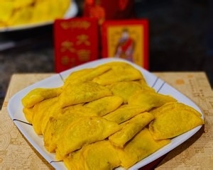 怎么自制金灿灿的蛋饺