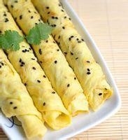 营养方便快捷早餐----葱花蛋饼、芝麻蛋饼