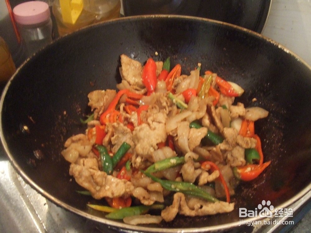 爆炒肉的家常做法