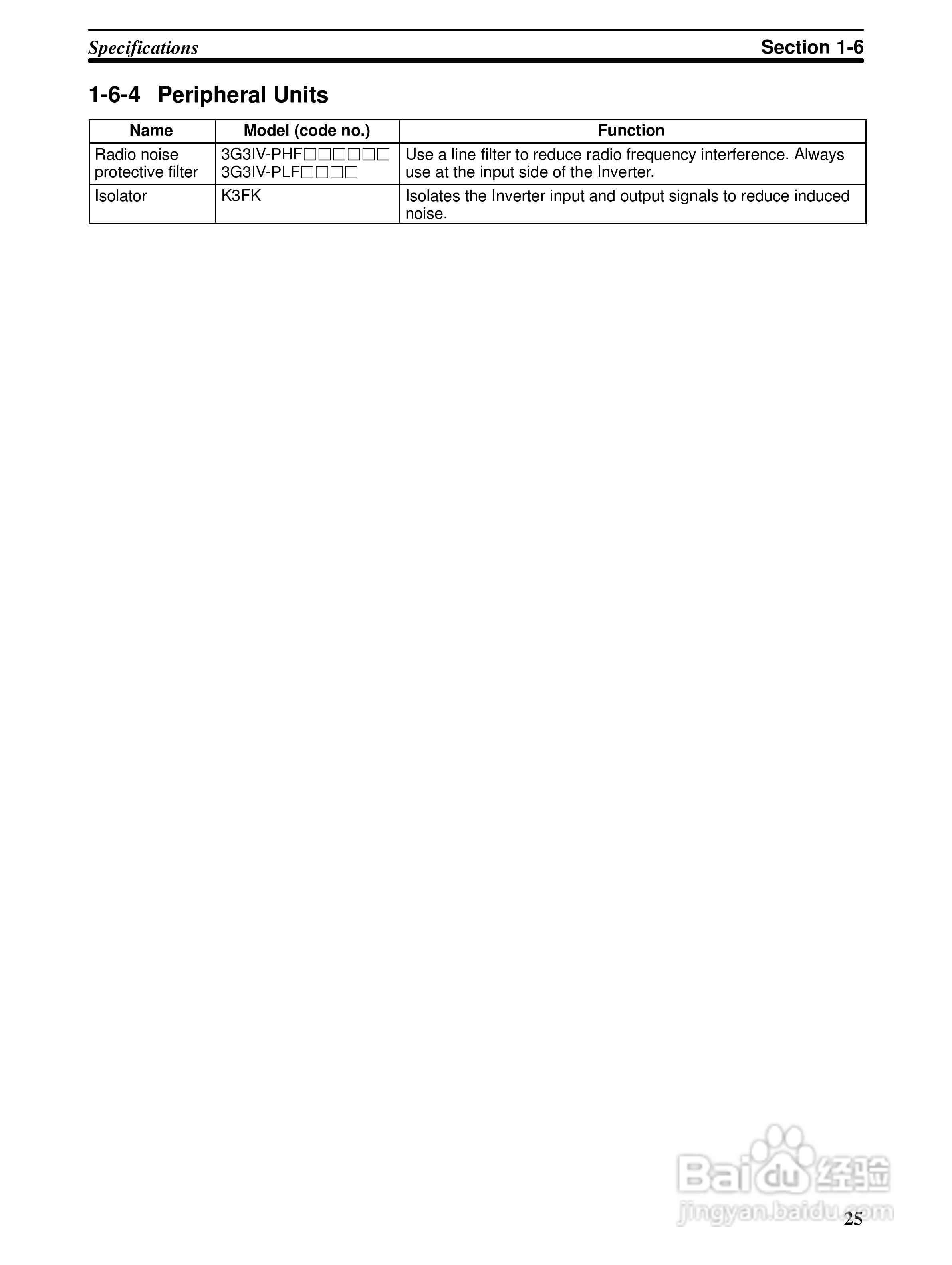 欧姆龙(OMRON)3G3XV-A4037-EV2变频器说明书:[4]