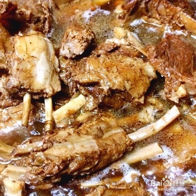 焖羊排的做法