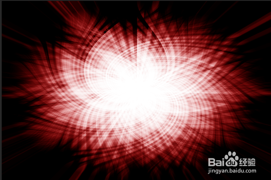 PS滤镜之极坐标制作绚丽壁纸