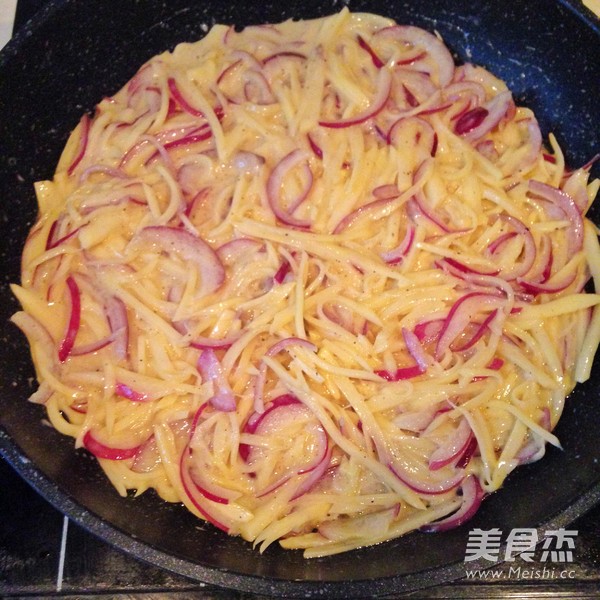 土豆丝煎饼的做法
