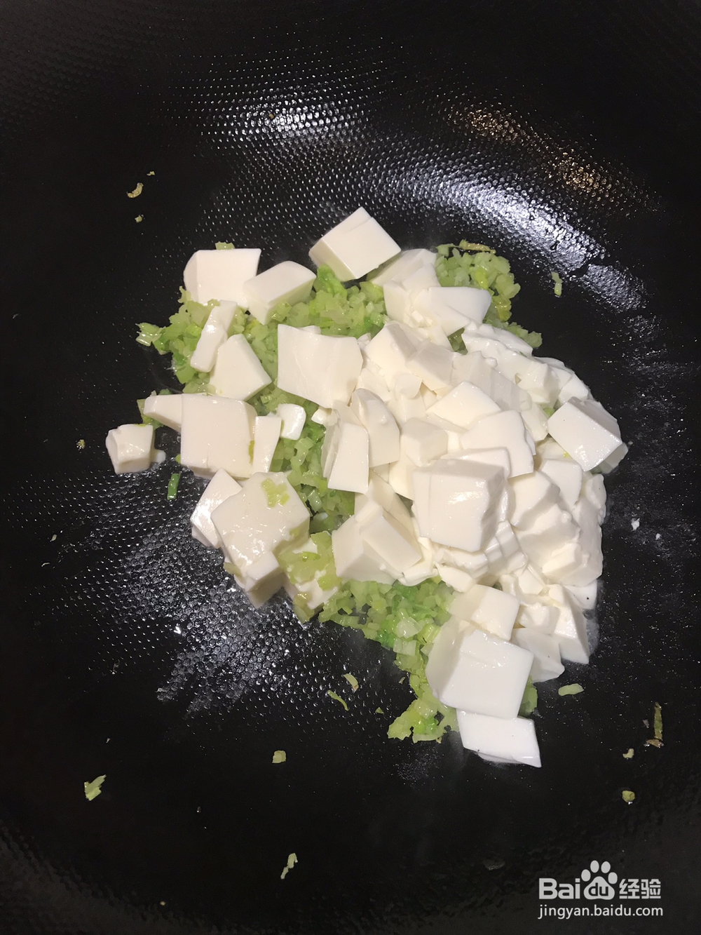 香香脆脆的芹菜豆腐羹