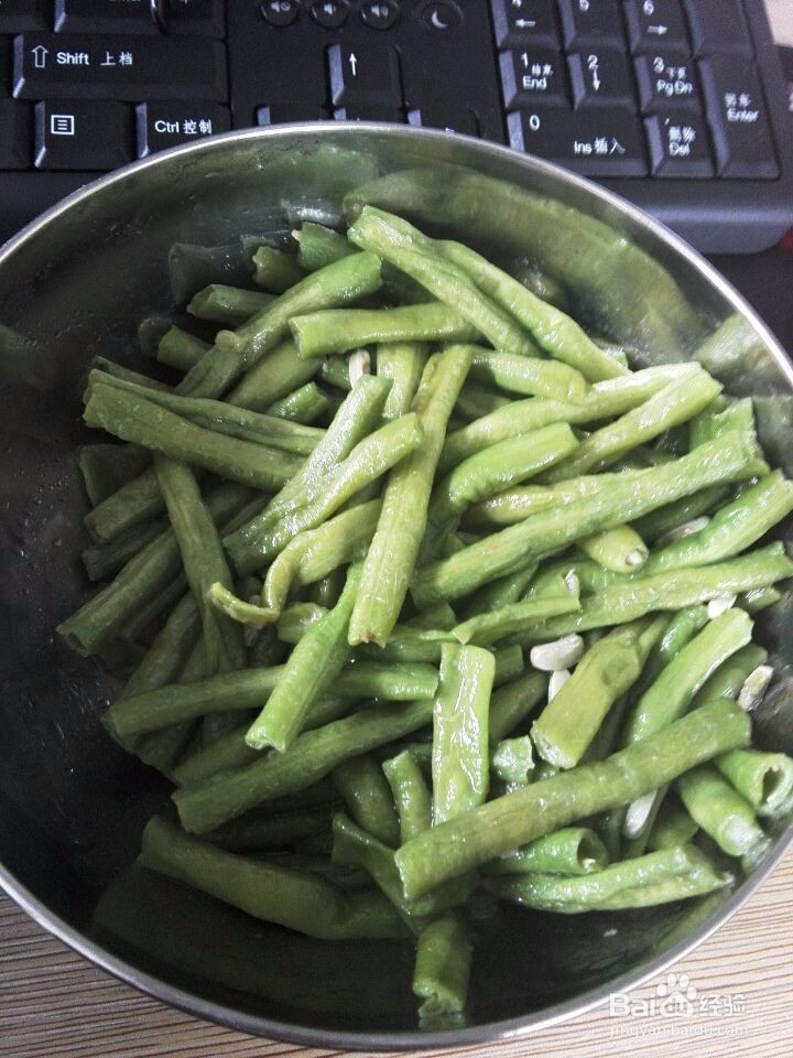 小夏的午饭之清炒豇豆