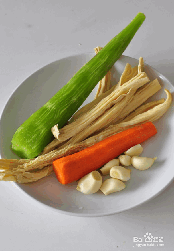 蚝油腐竹的做法