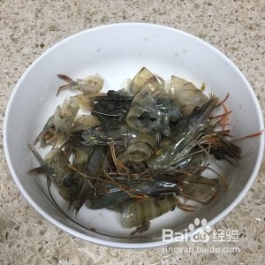 食补养生香蒜油煎虾