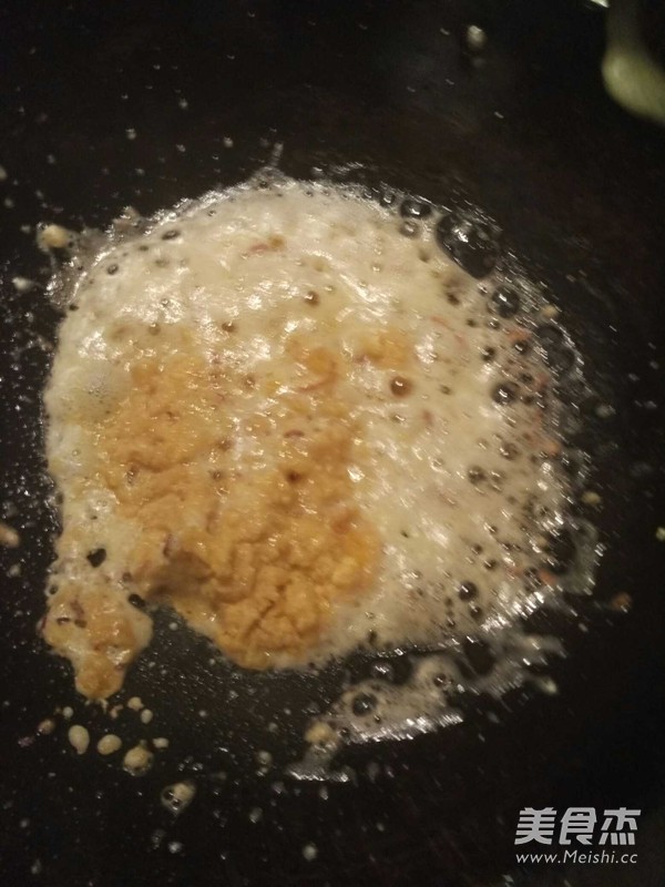 蟹黄豆花的做法