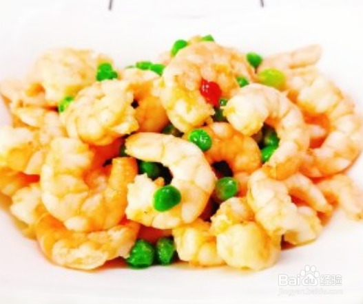 青豆炒虾仁制作方法
