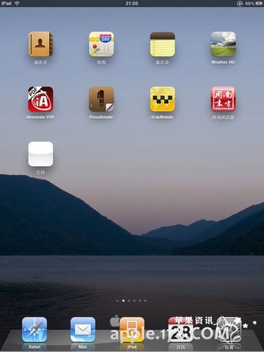 怎样将空白页设置为iPad浏览器的主页?