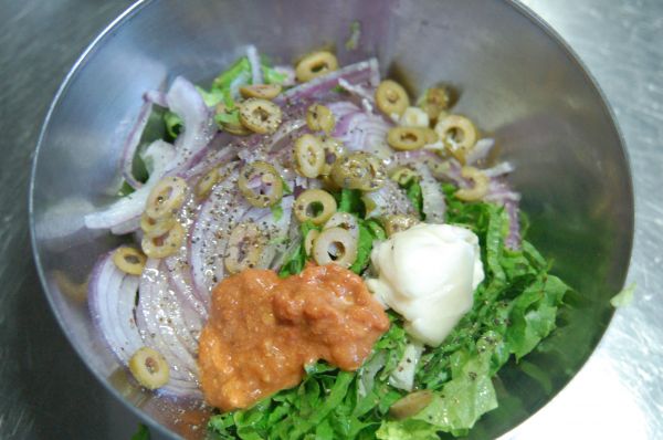 北极虾烟熏三文鱼卷