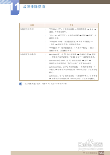 【说明书】三星MD55B液晶显示器（七）