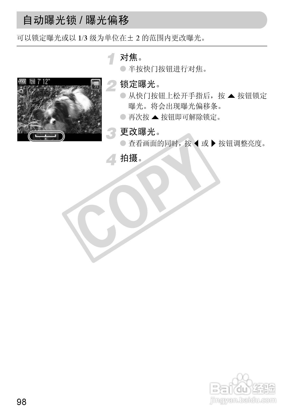 佳能DIGITAL IXUS 120 IS数码相机使用说明书:[10]