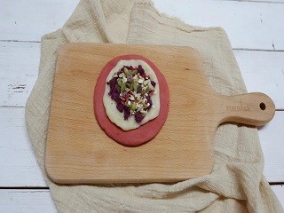 紫薯坚果拉丝软欧怎么做？