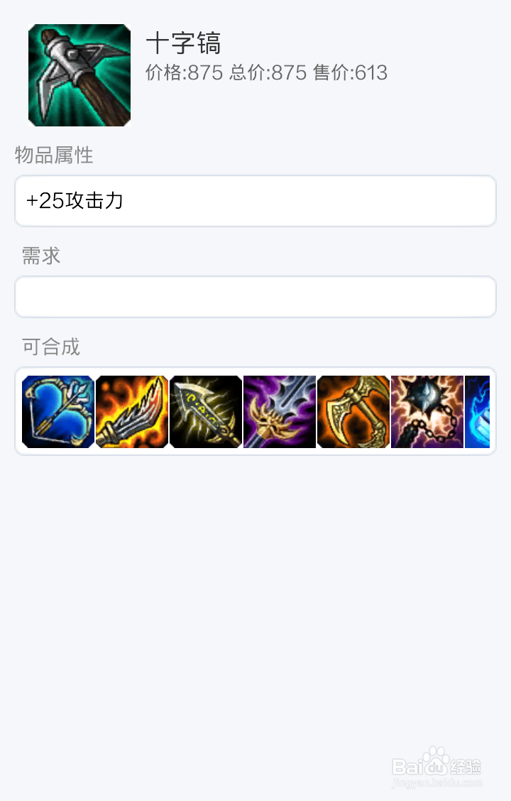 LOL 复仇之矛如何出装