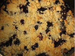 蓝莓酥粒小方怎么做