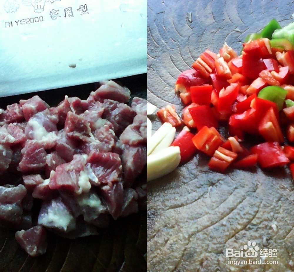 土豆肉块的做法