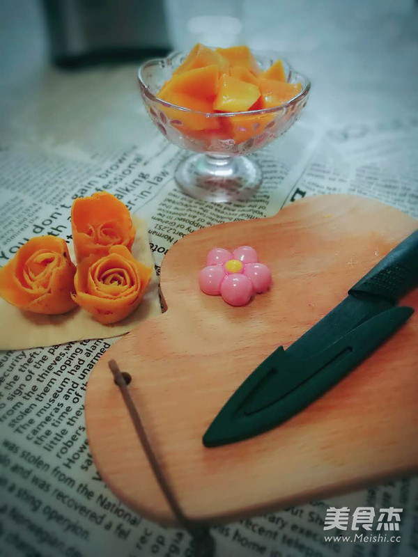 芒果奶昔的做法