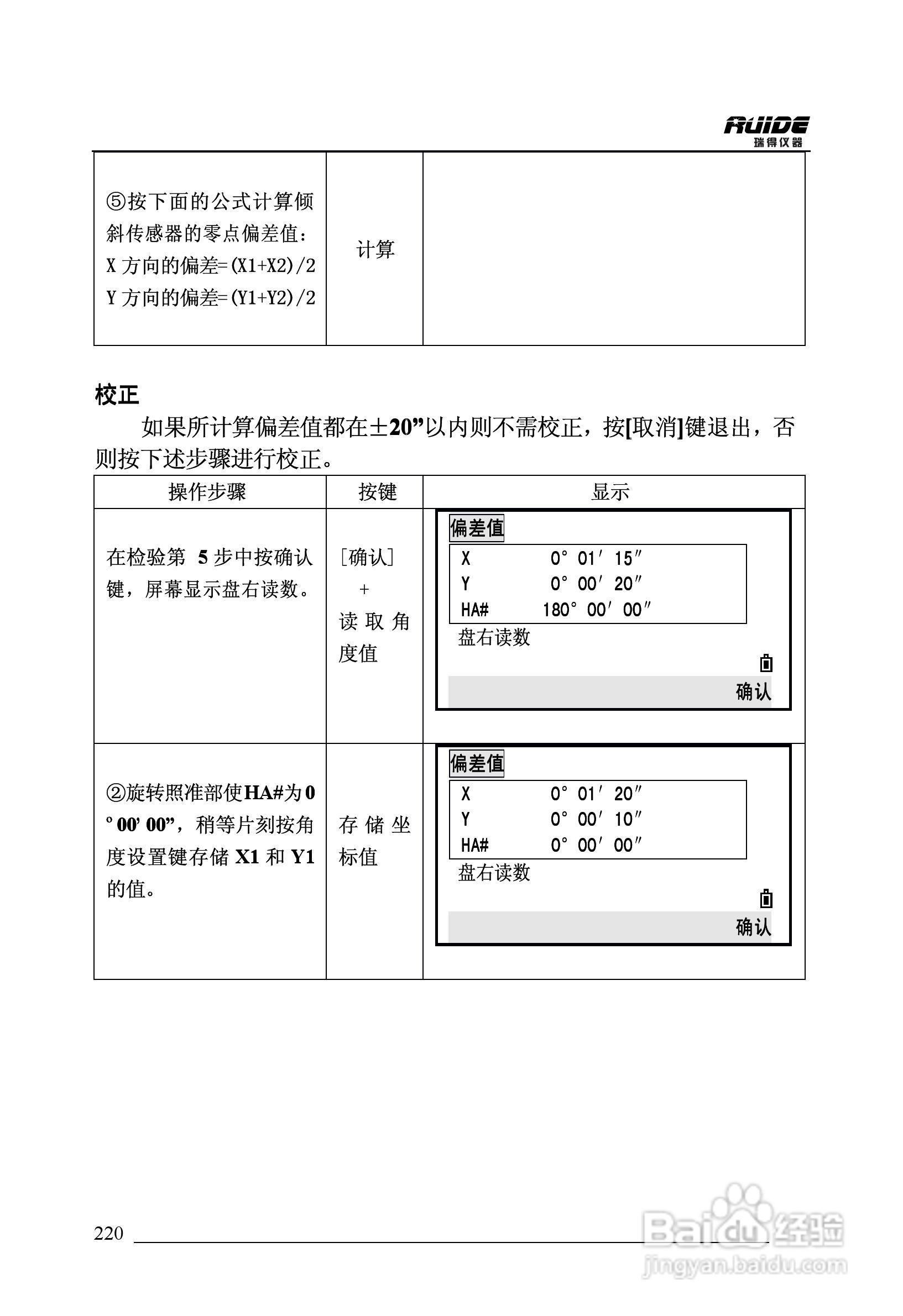 瑞得RTS-862/5R全站仪说明书:[22]