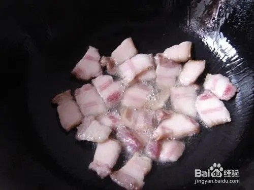 小松菜炒五花肉