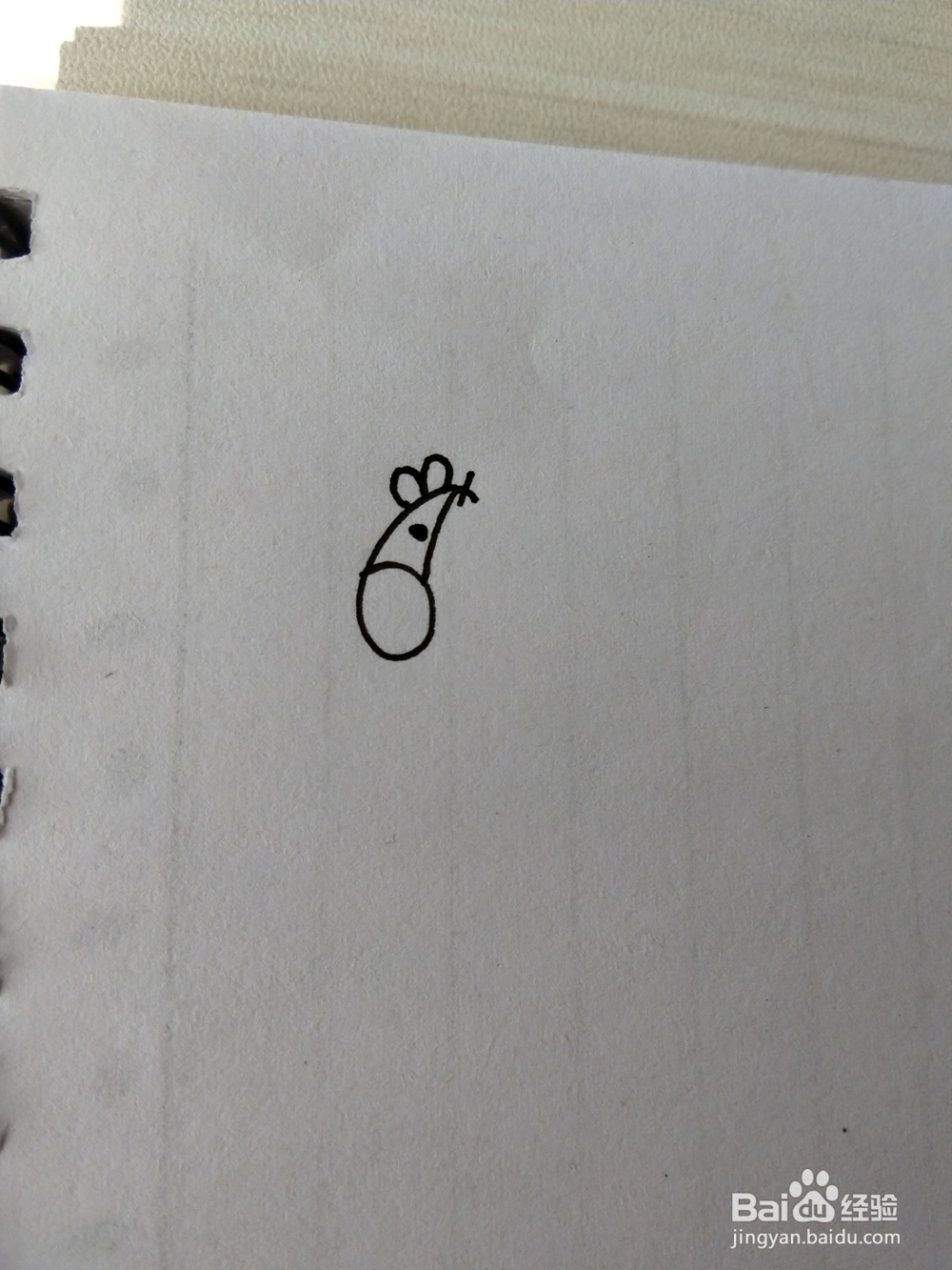 数字6怎样画老鼠