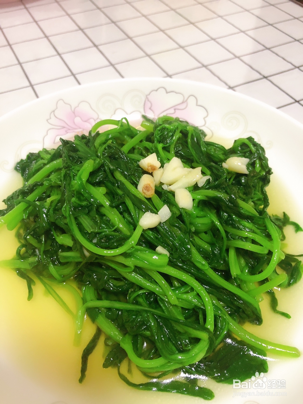 没那么讲究的茼蒿