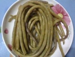 酸豆角的做法