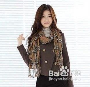 时尚韩式围巾的各种围法