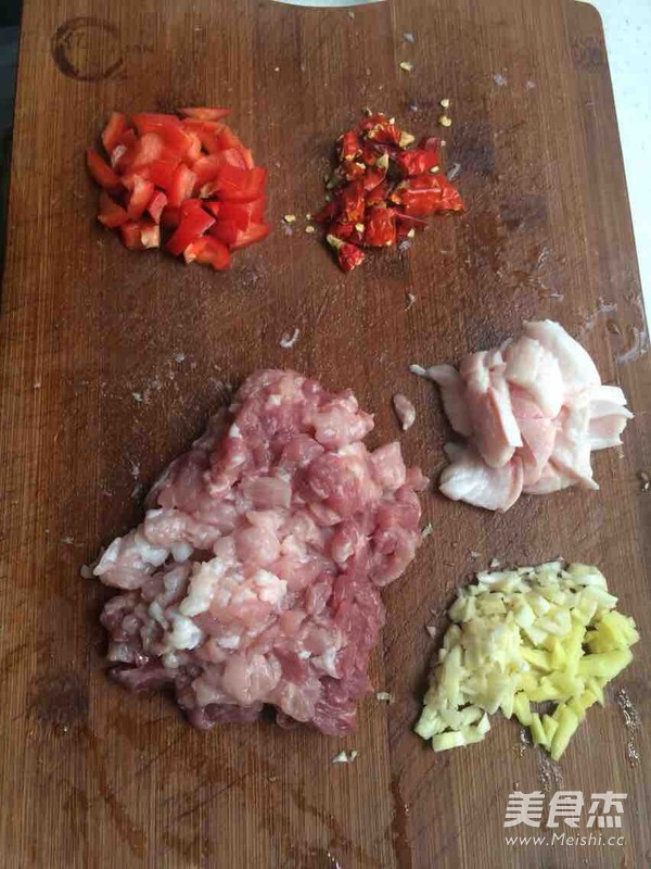 肉末干煸四季豆