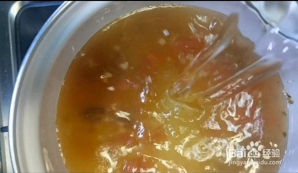 番茄金针菇虾仁汤怎么做