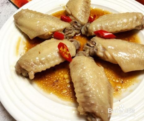 花雕汁蒸鸡翅的做法