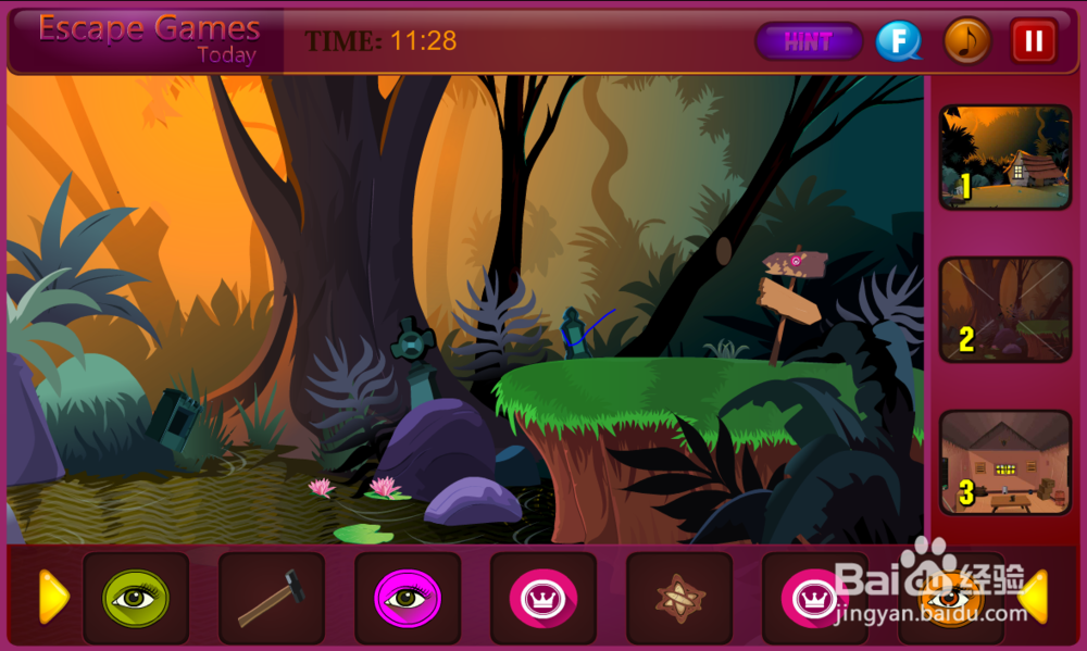 小鹿幼崽逃脱小游戏攻略（2）