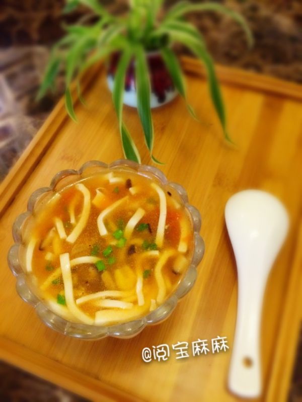 什锦番茄豆腐羹