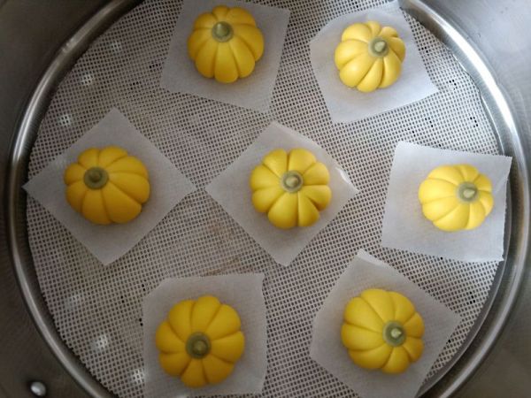 万圣节南瓜系列馒头