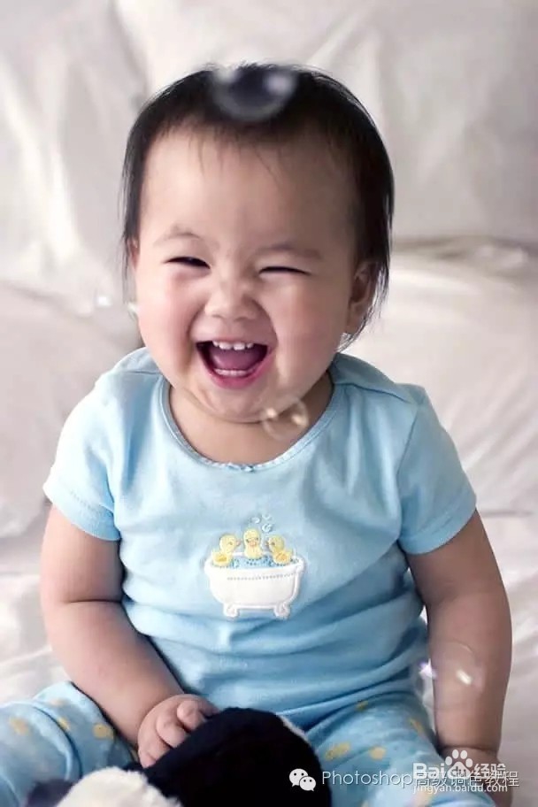 【调色教程】| 宝宝照片一步曲线调色演示