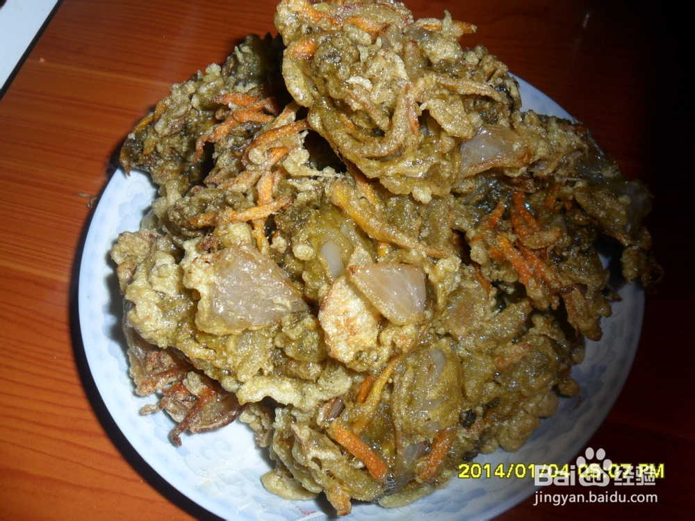 闽南小吃海砺饼制作全过程