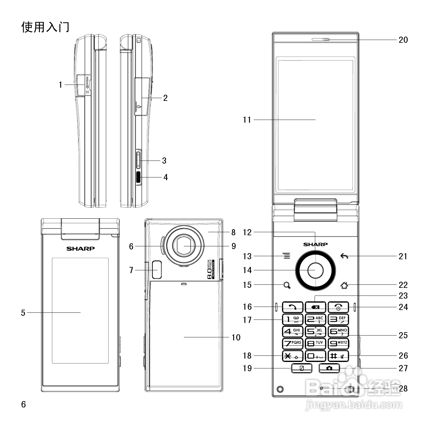 夏普SH7228U手机使用说明书:[1]
