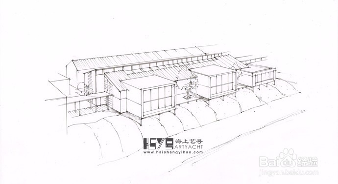 展览类建筑手绘表现如何画