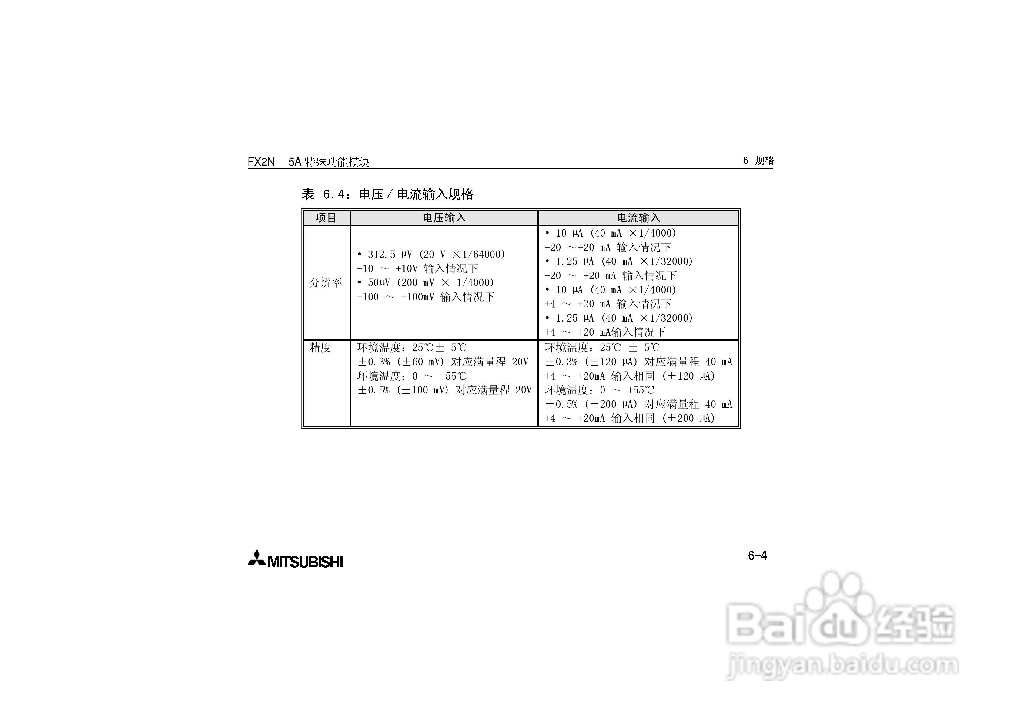 三菱电机FX2N-5A特殊功能模块用户手册:[3]