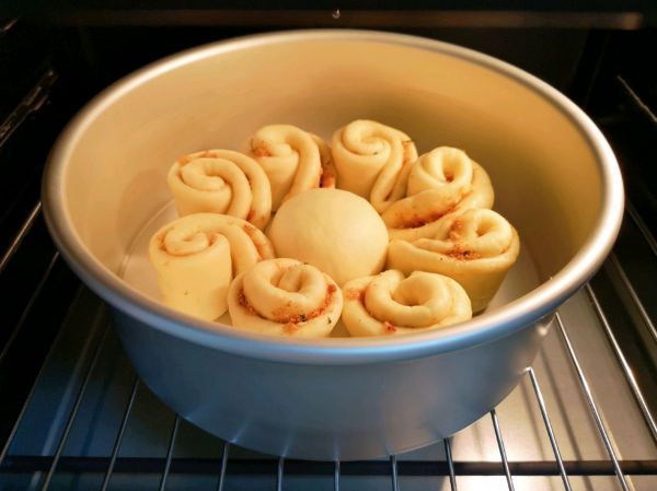 花好月圆夹馅面包