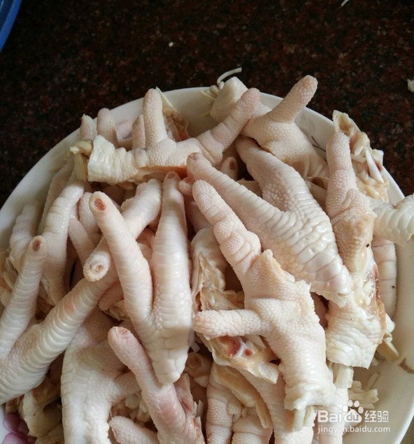 凉拌鸡爪的做法