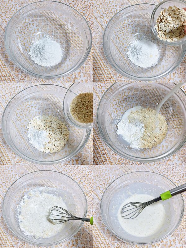 白芝麻燕麦小方