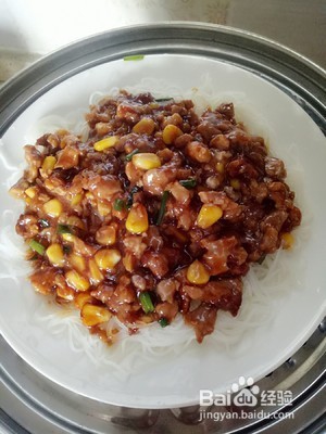 河南特色-肉酱蒸米粉怎么做？