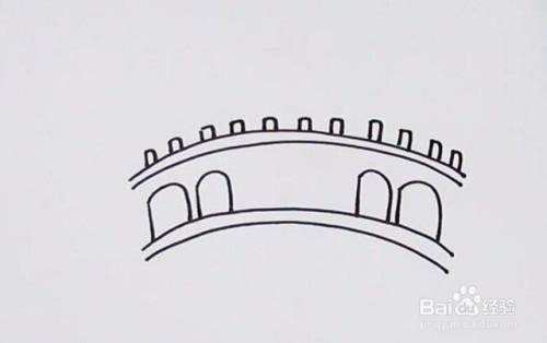 中国代表性建筑简笔画