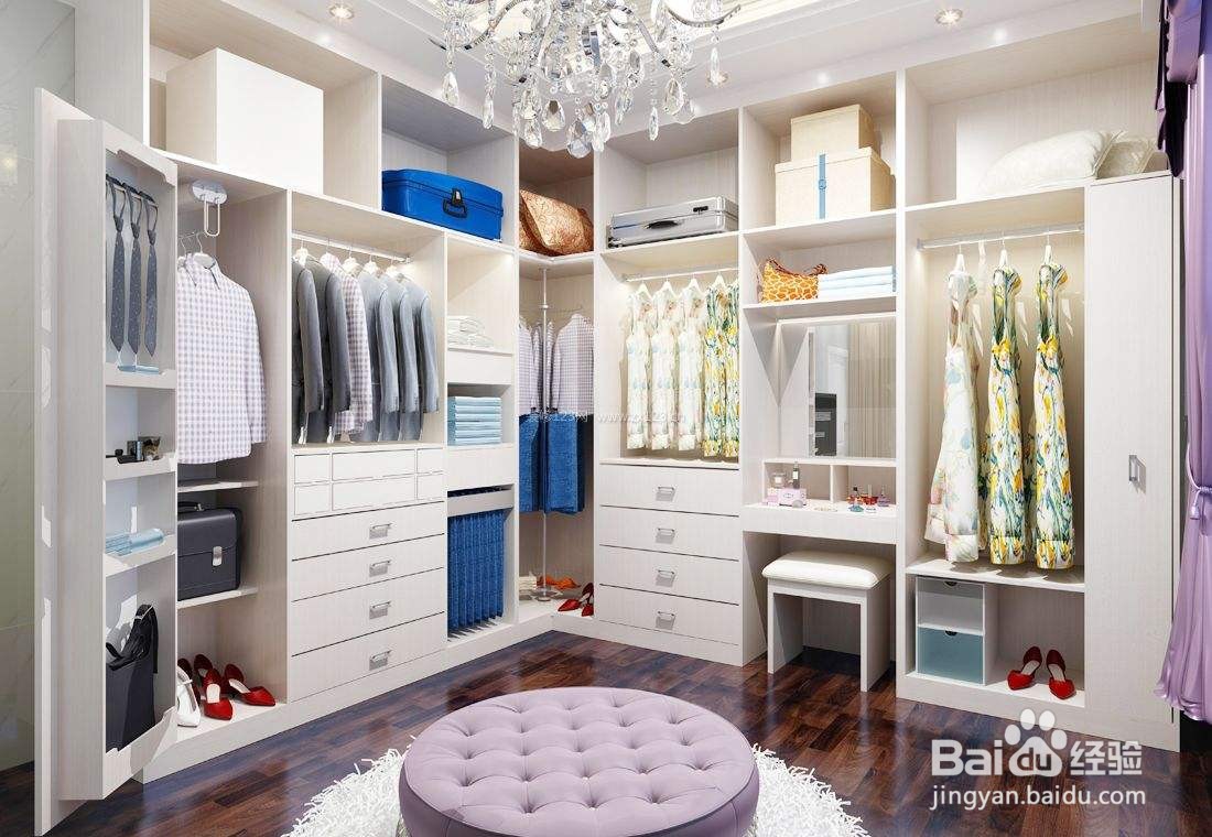 女人最爱的衣帽间怎么设计？记住五点要注意！