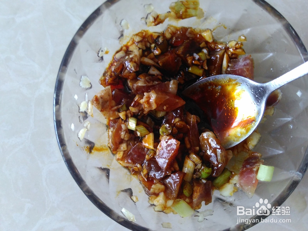 腊肉蒜蓉蒸粉丝