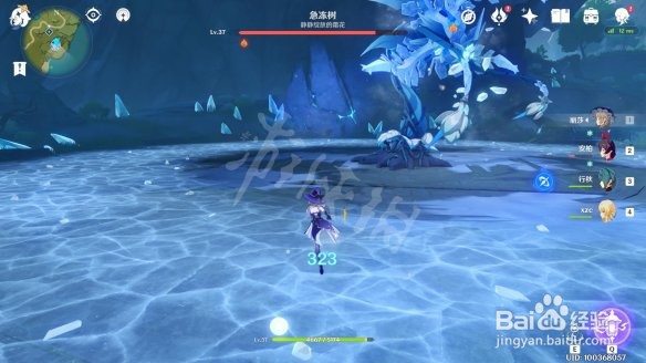 原神急冻树怎么打