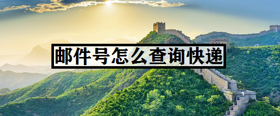 邮件号怎么查询快递