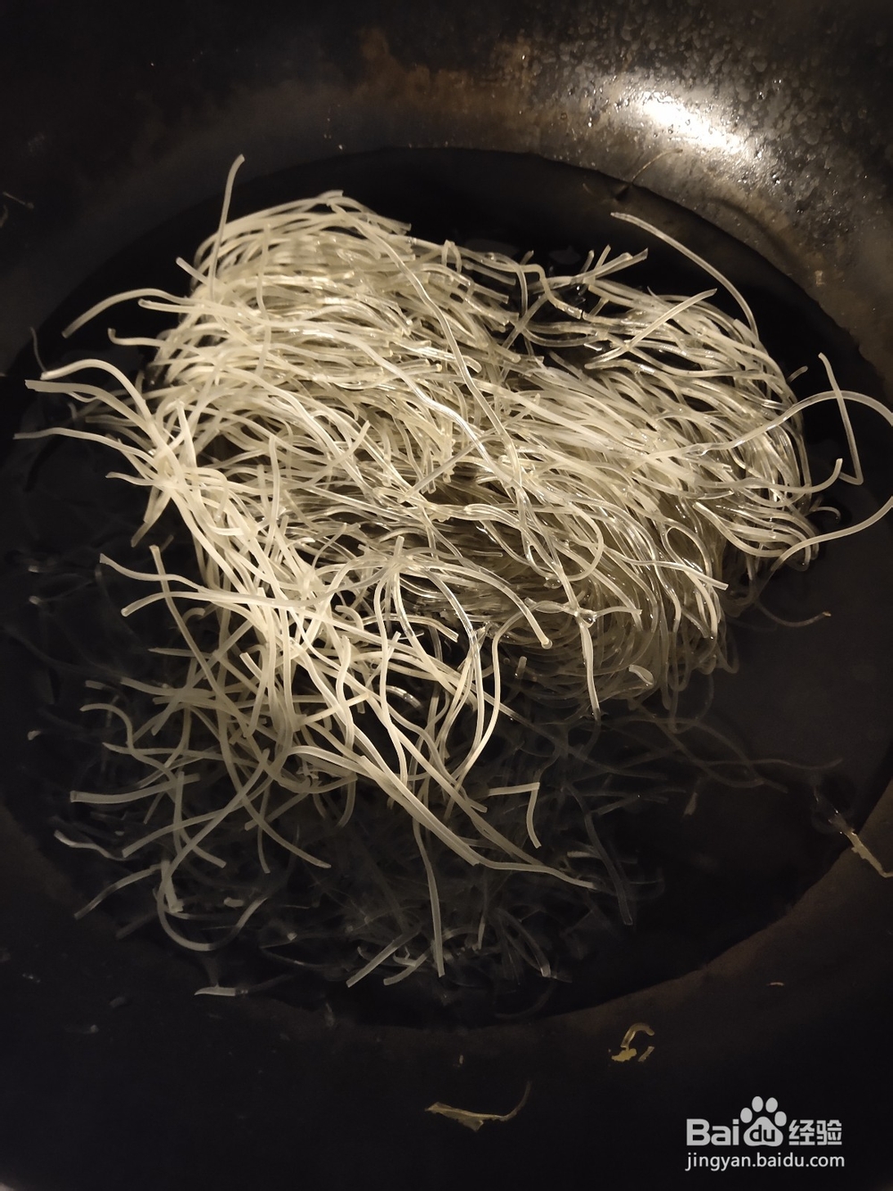娃娃菜炒龙须